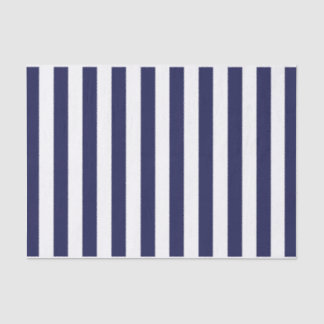 Seidenpapier der weißen und blauen Streifen