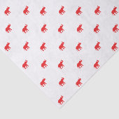 Seidenpapier des roten und weißen Elefanten (Ausschnitt)