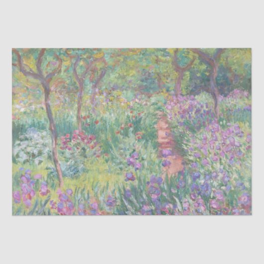 Seidenpapier: DIE KÜNSTLER GARDEN, GIVERNY : MONET Seidenpapier (Vorderseite)