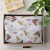 Seidenpapier Eiscreme (Geschenk)