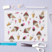 Seidenpapier Eiscreme (Handwerk)