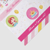 Seidenpapier Geburtstags-Prinzessin- (Detail)