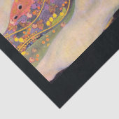 Seidenpapier: GUSTAV KLIMT: WASSERDIENSTE II Seidenpapier (Detail)