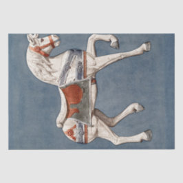 Seidenpapier: HENRY MURPHY: CAROUSEL HORSE 1942 Seidenpapier