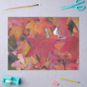Seidenpapier - Herbstlaub (Basteln)