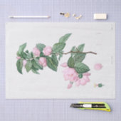 Seidenpapier: J.J. ROUSSEAU: PINK-BLUME Seidenpapier (Handwerk)