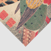 Seidenpapier: JAPANESE WOODBLOCK : ITŌ JAKUCHU Seidenpapier (Detail)