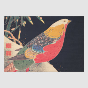 Seidenpapier: JAPANESE WOODBLOCK : ITŌ JAKUCHU Seidenpapier