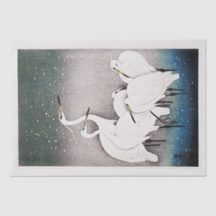 Seidenpapier: JAPANESE WOODBLOCK : OHARA KOSON Seidenpapier