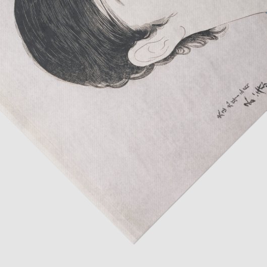 Seidenpapier: JAPANISCH: GOYŌ HASHI-GUCHI:1920 Seidenpapier (Detail)