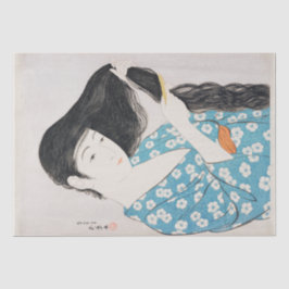 Seidenpapier: JAPANISCH: GOYŌ HASHI-GUCHI:1920 Seidenpapier