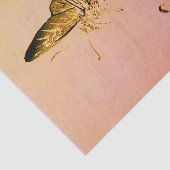 Seidenpapier-japanischer Schmetterlings-Druck Seidenpapier (Ausschnitt)