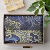 Seidenpapier JAPANISCHES WELLEN-MUSTER (Geschenk)