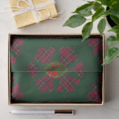 Seidenpapier-Karo-Schneeflocke Seidenpapier (Geschenk)