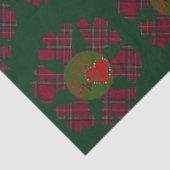 Seidenpapier-Karo-Schneeflocke Seidenpapier (Detail)
