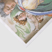 Seidenpapier: MICHELANGELO: SISTINE CHAPEL Seidenpapier (Detail)