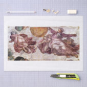 Seidenpapier: MICHELANGELO: SISTINE CHAPEL Seidenpapier (Handwerk)