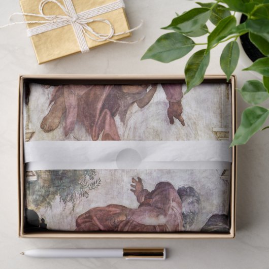 Seidenpapier: MICHELANGELO: SISTINE CHAPEL Seidenpapier (Geschenk)