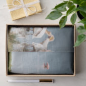 Seidenpapier mit Bild des Pelikan-Plauderns (Geschenk)