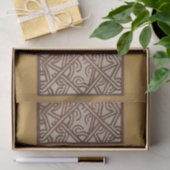 Seidenpapier mit einzigartigem Gold-Design (Geschenk)