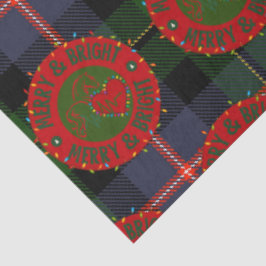 Seidenpapier mit Merry & Bright Design