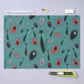 Seidenpapier | Mittelalterliche moderne Atomkatzen (Handwerk)