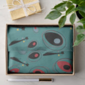 Seidenpapier | Mittelalterliche moderne Atomkatzen (Geschenk)