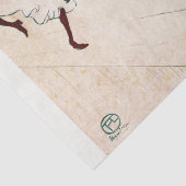 Seidenpapier: TOULOUSE LAUTREC Seidenpapier (Detail)