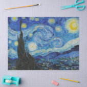 Seidenpapier: VINCENT VAN GOGH: STARRY NIGHT Seidenpapier (Basteln)
