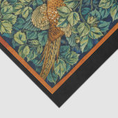 Seidenpapier: VINTAG WILLIAM MORRIS : PHEASANT Seidenpapier (Detail)