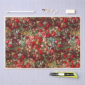 SEIDENPAPIER : VINTAGE-CHINTZ-MUSTER (Handwerk)