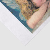 Seidenpapier: VINTAGE CHRISTMAS ANGEL/CHERUB Seidenpapier (Ausschnitt)