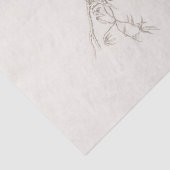 Seidenpapier: VINTAGE INDIAN PEACOCK CHART Seidenpapier (Detail)