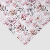 Seidenpapier – Vintage-Rosen-Ephemera (Ausschnitt)