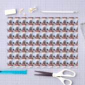 Seidenpapier Weihnachtsbostons Terrier (Handwerk)
