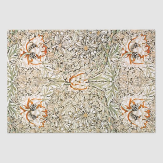 Seidenpapier: WILLIAM MORRIS : HONEYSUCKLE: 1876 Seidenpapier (Vorderseite)