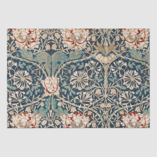 Seidenpapier: WILLIAM MORRIS : HONEYSUCKLE Seidenpapier (Vorderseite)