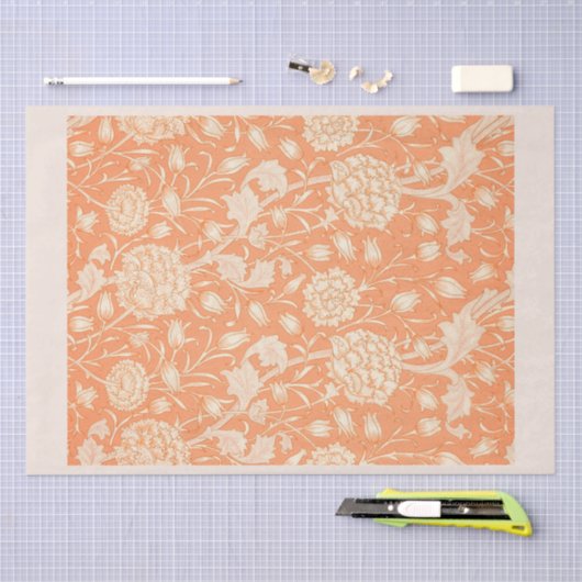 Seidenpapier: WILLIAM MORRIS : HONEYSUCKLE Seidenpapier (Handwerk)