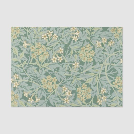Seidenpapier: WILLIAM MORRIS : JASMINE 1896 Seidenpapier (Vorderseite)