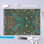 Seidenpapier: WILLIAM MORRIS : TULIPS Seidenpapier (Handwerk)