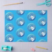 Seidenpapier Winter-Logo (Basteln)