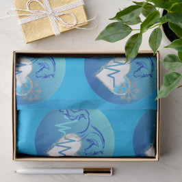 Seidenpapier Winter-Logo