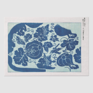 Seidenpapier: WOODBLOCK: TAGUCHI TOMOKI : 1869 Seidenpapier