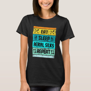 Seidenraupen Trapeze Acro Yoga für Männer Frauen K T-Shirt