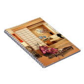 Seidenreifen Notizblock (Rechte Seite)