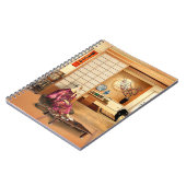 Seidenreifen Notizblock (Linke Seite)