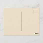 Seidenreifen Postkarte (Rückseite)