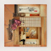 Seidenreifen Puzzle (Horizontal)