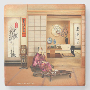 Seidenreifen Steinuntersetzer