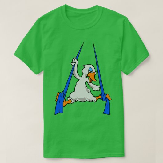 Seidenschwan T-Shirt (Design vorne)